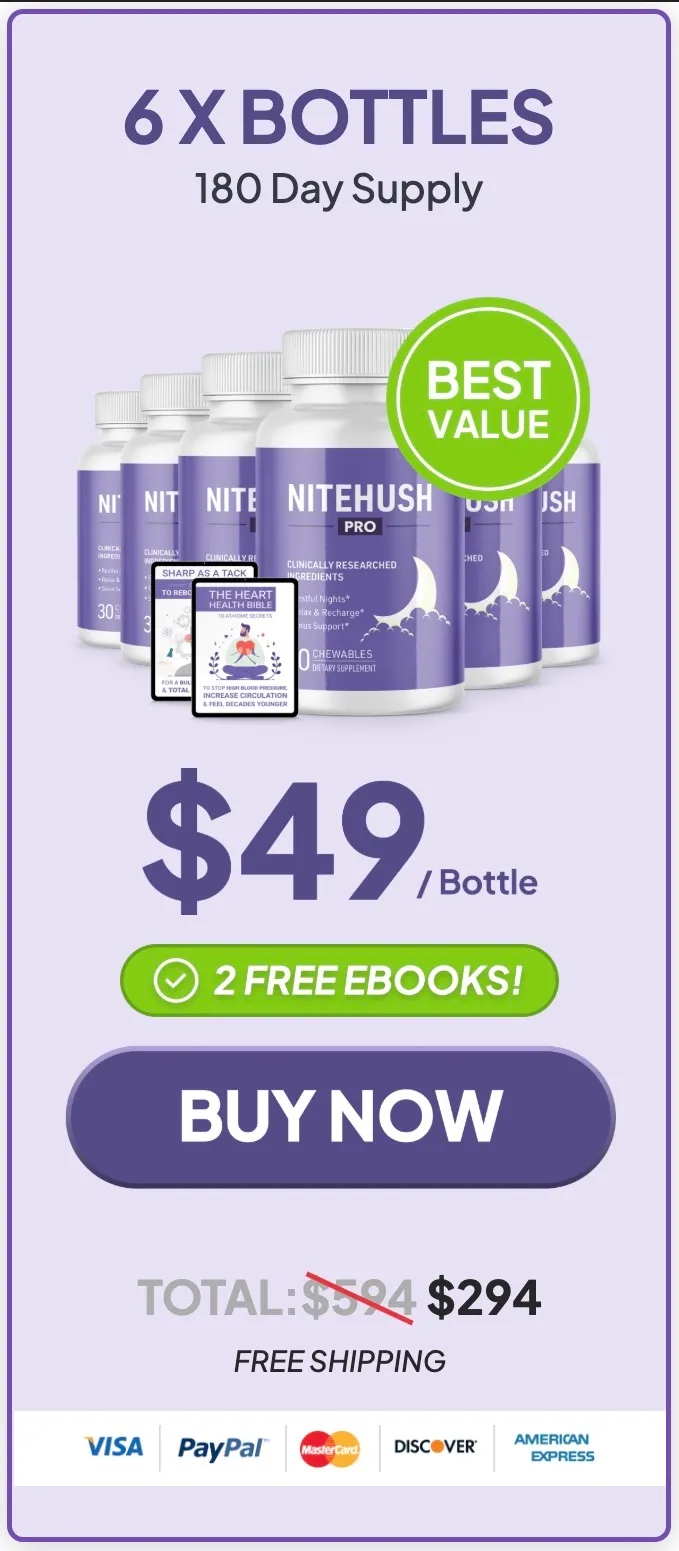 nitehush pro-180-day-supply